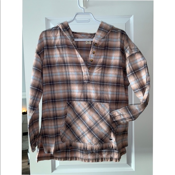 🌟VINTAGE Hippie O’Neill flannel button down🌟 - Picture 2 of 2